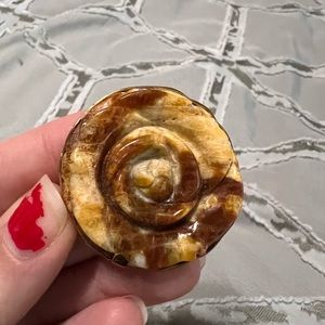 Jasper flower alchemia ring